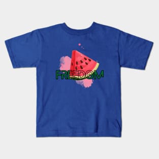 Freedom Palestine Kids T-Shirt